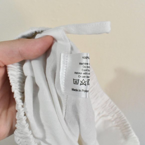 Eskandar NWT $985 Women 100% Linen Pants Trousers - Picture 4 of 5